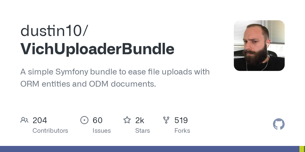 VichUploaderBundle