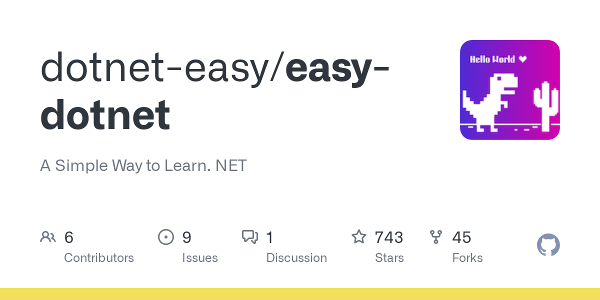 easy dotnet