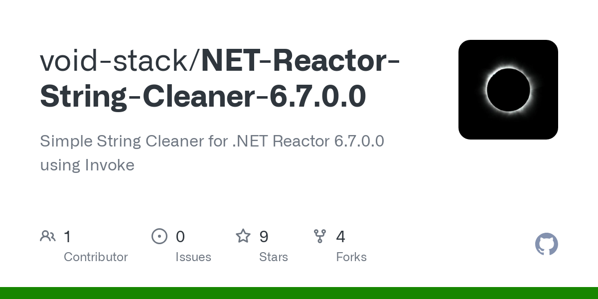 NET Reactor String Cleaner 6.7.0.0