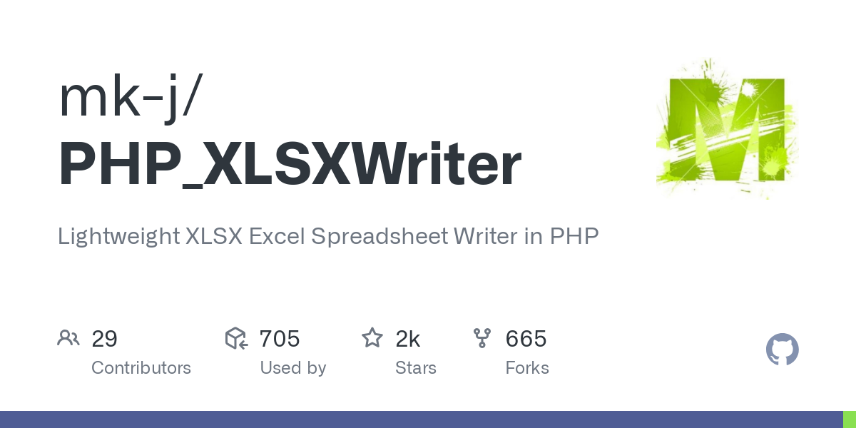 PHP_XLSXWriter