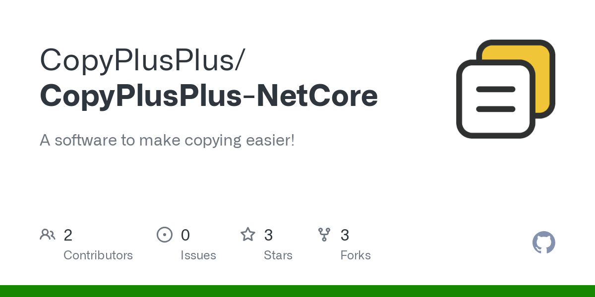 CopyPlusPlus NetCore