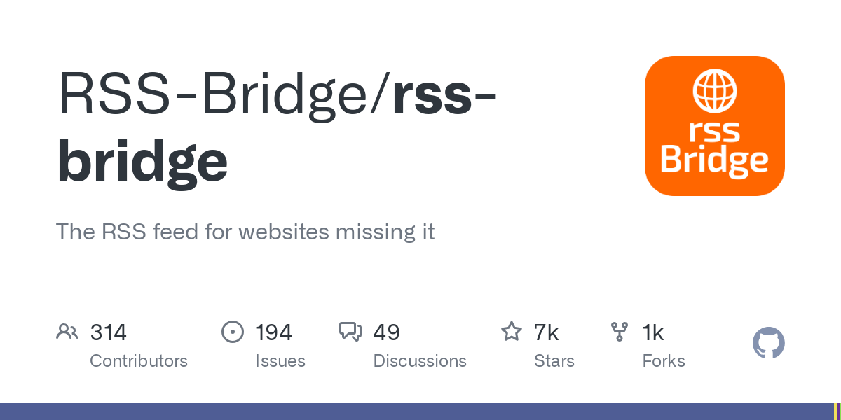 rss bridge