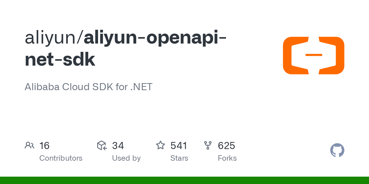 aliyun openapi net sdk