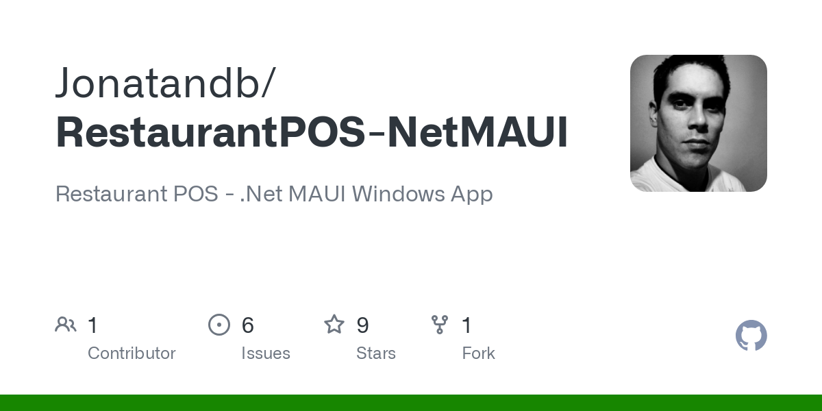 RestaurantPOS NetMAUI