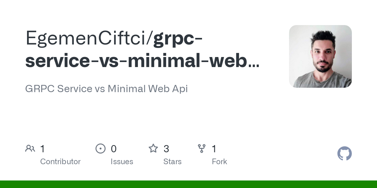 grpc service vs minimal web api