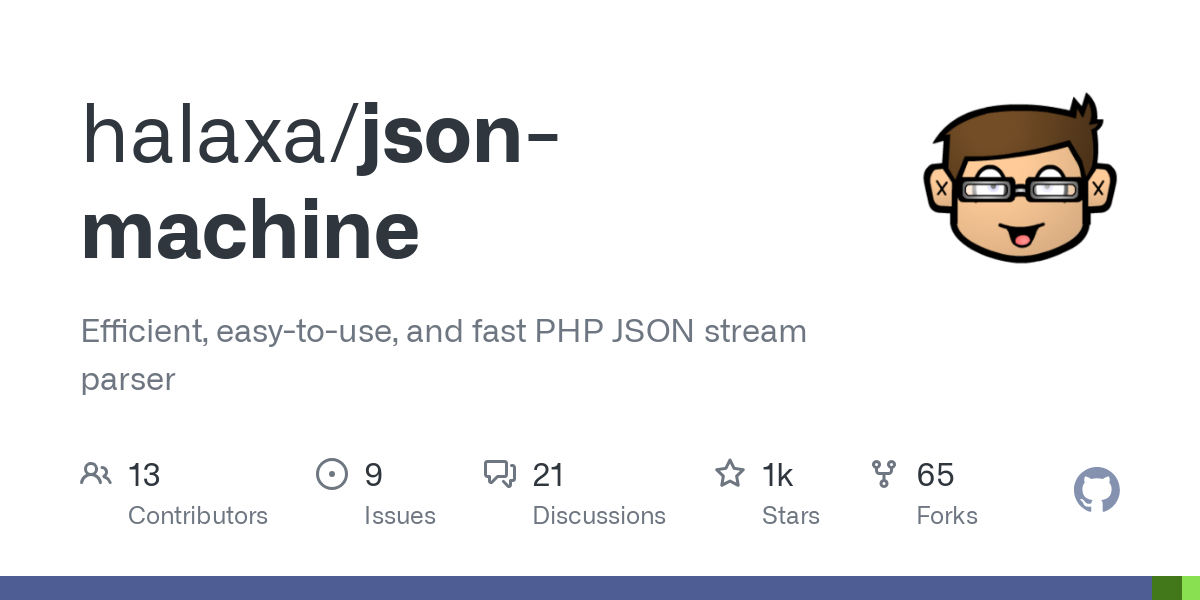 json machine