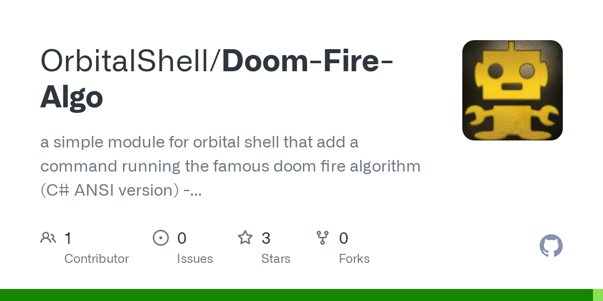 Doom Fire Algo