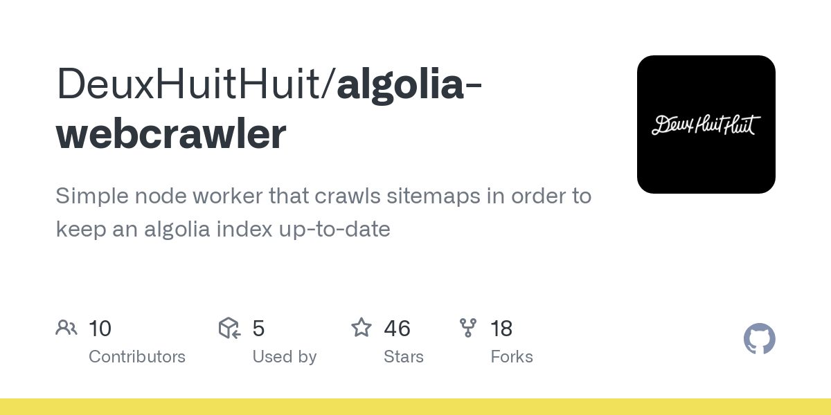 algolia webcrawler