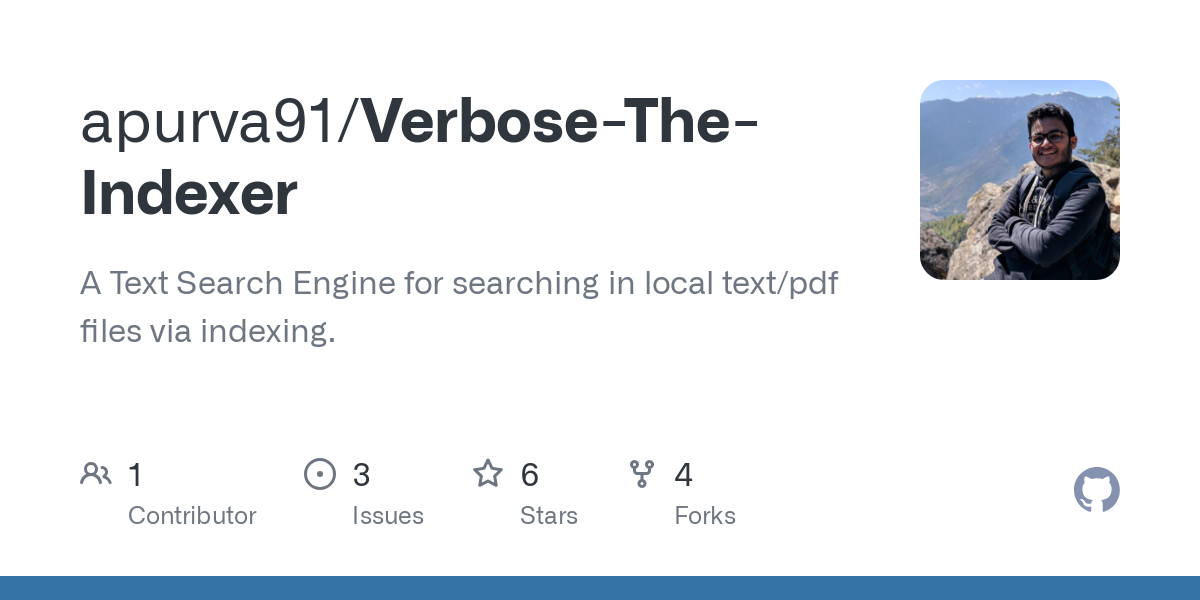 Verbose The Indexer