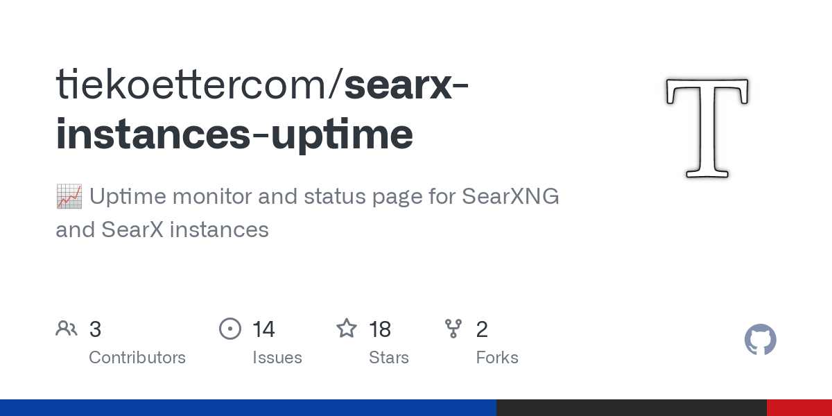 searx instances uptime