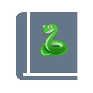 Logo proyek Buku Python gratis