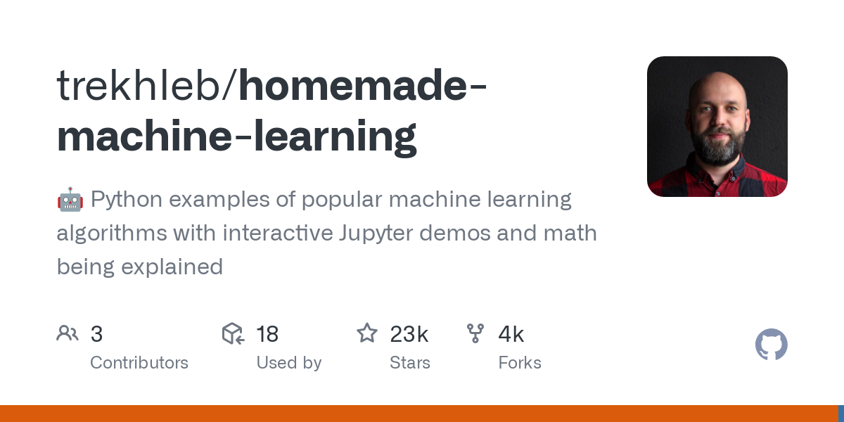 homemade machine learning