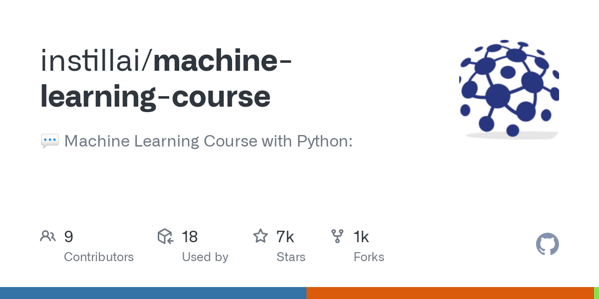 machine learning course