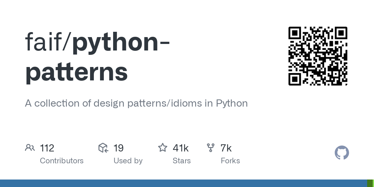 python patterns