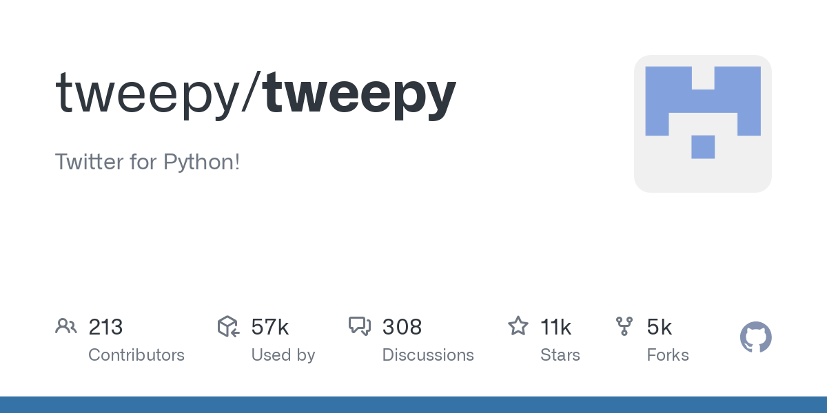 tweepy