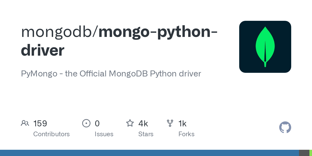 mongo python driver