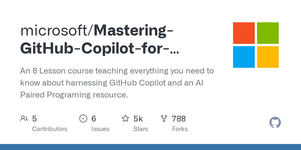 Mastering GitHub Copilot for Paired Programming