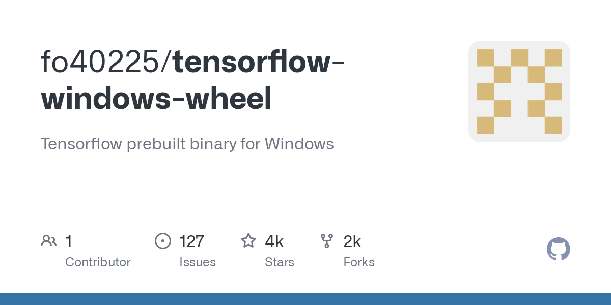 tensorflow windows wheel