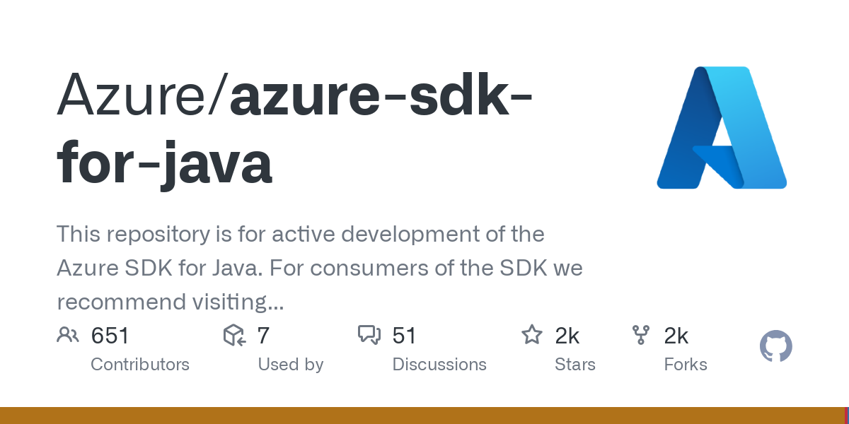 azure sdk for java