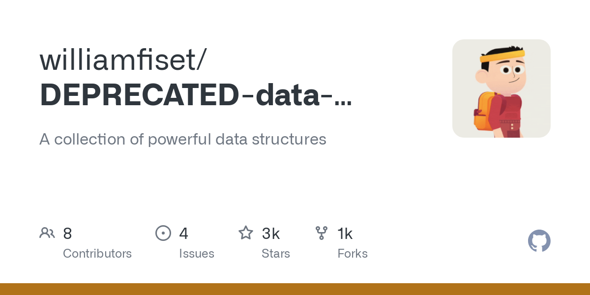 DEPRECATED data structures