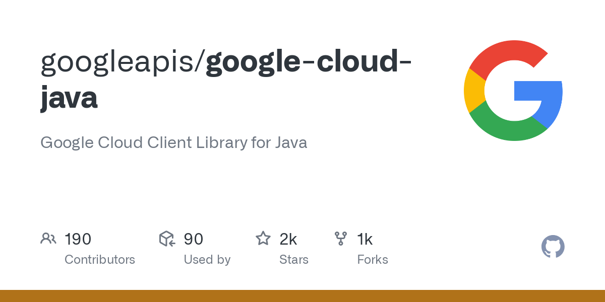 google cloud java