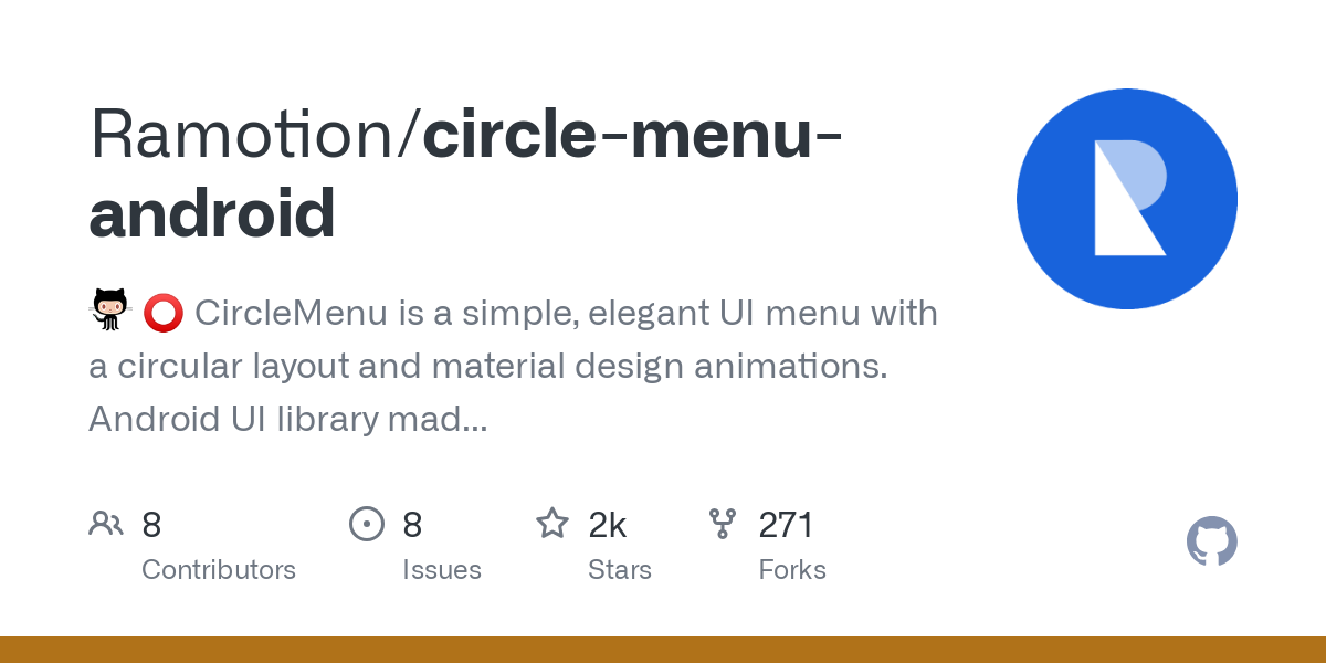 circle menu android