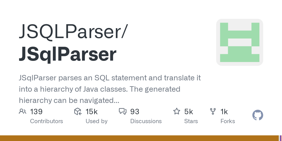 JSqlParser