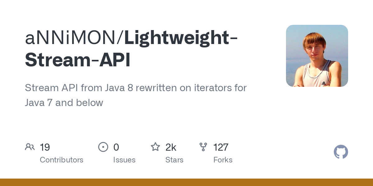 Lightweight Stream API