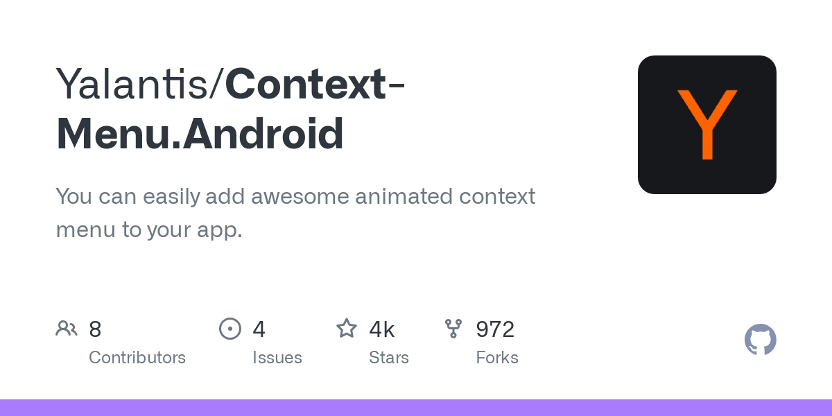 Context Menu.Android