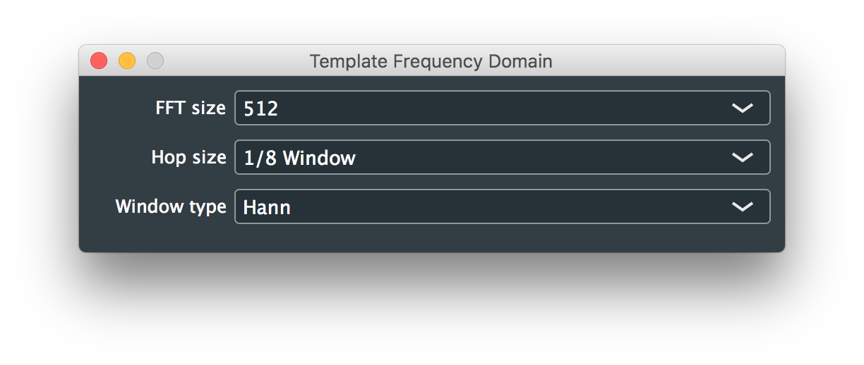 Domain Frekuensi Templat