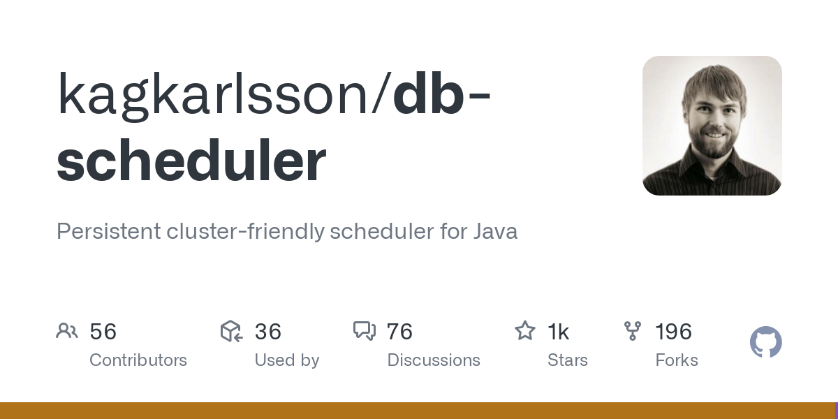 db scheduler