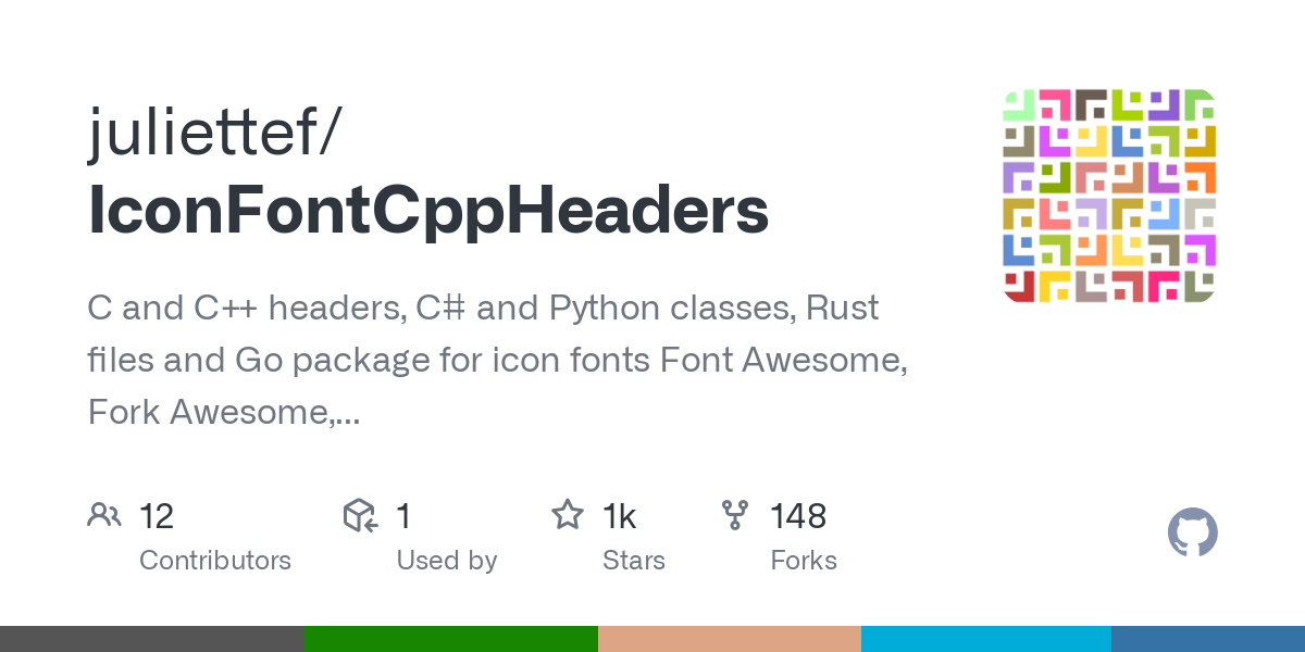 IconFontCppHeaders