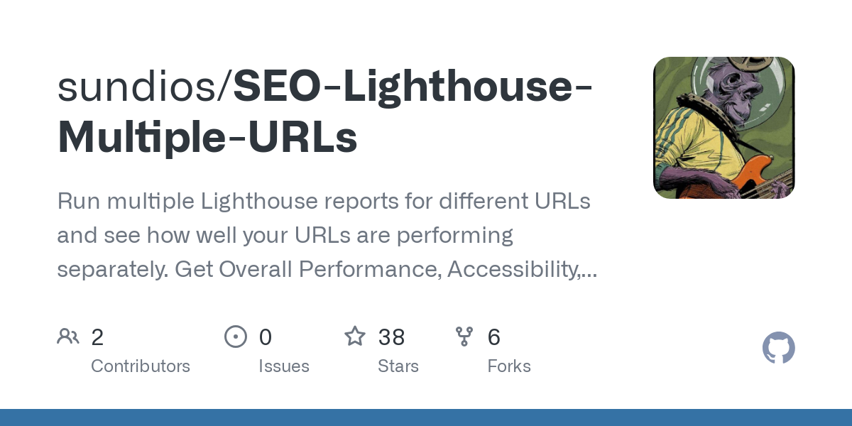 SEO Lighthouse Multiple URLs