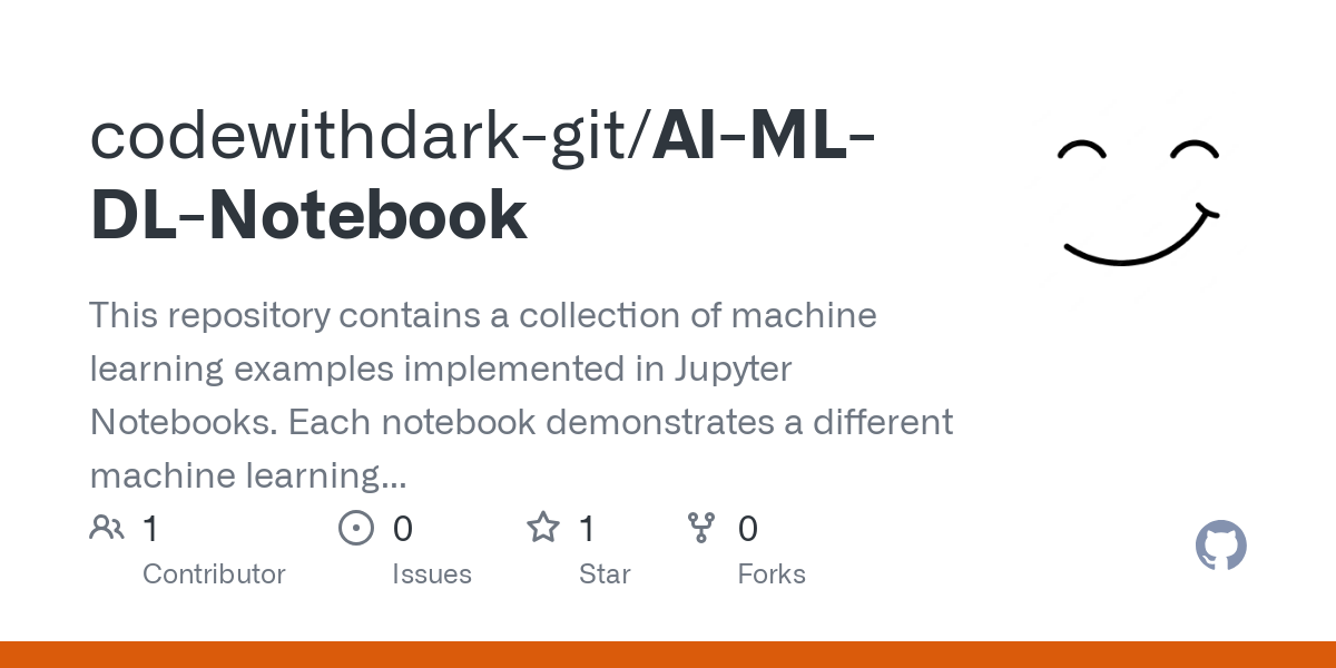 AI ML DL Notebook