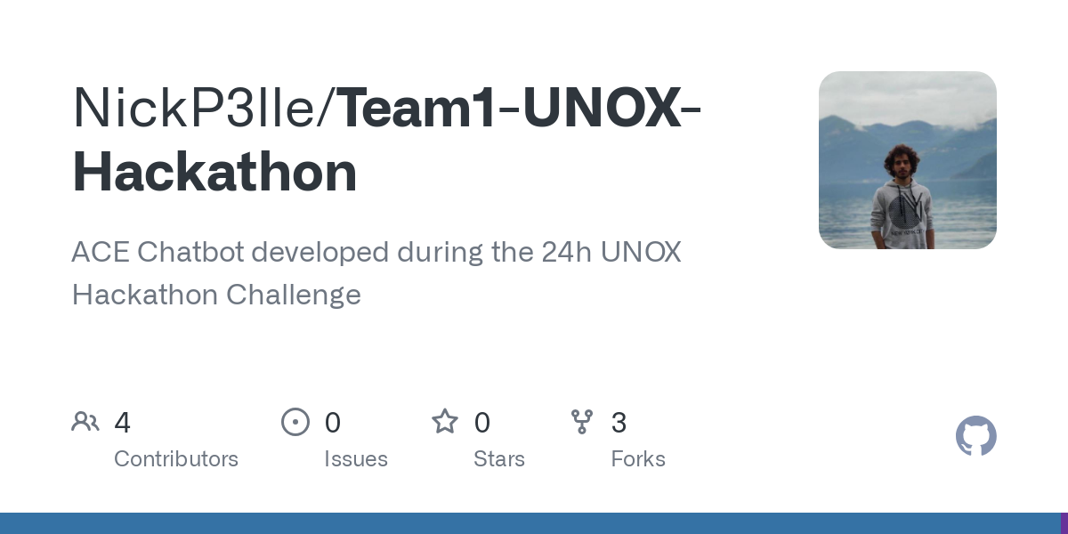 Team1 UNOX Hackathon