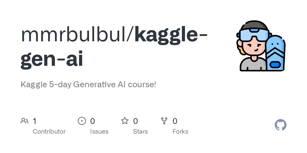 kaggle gen ai