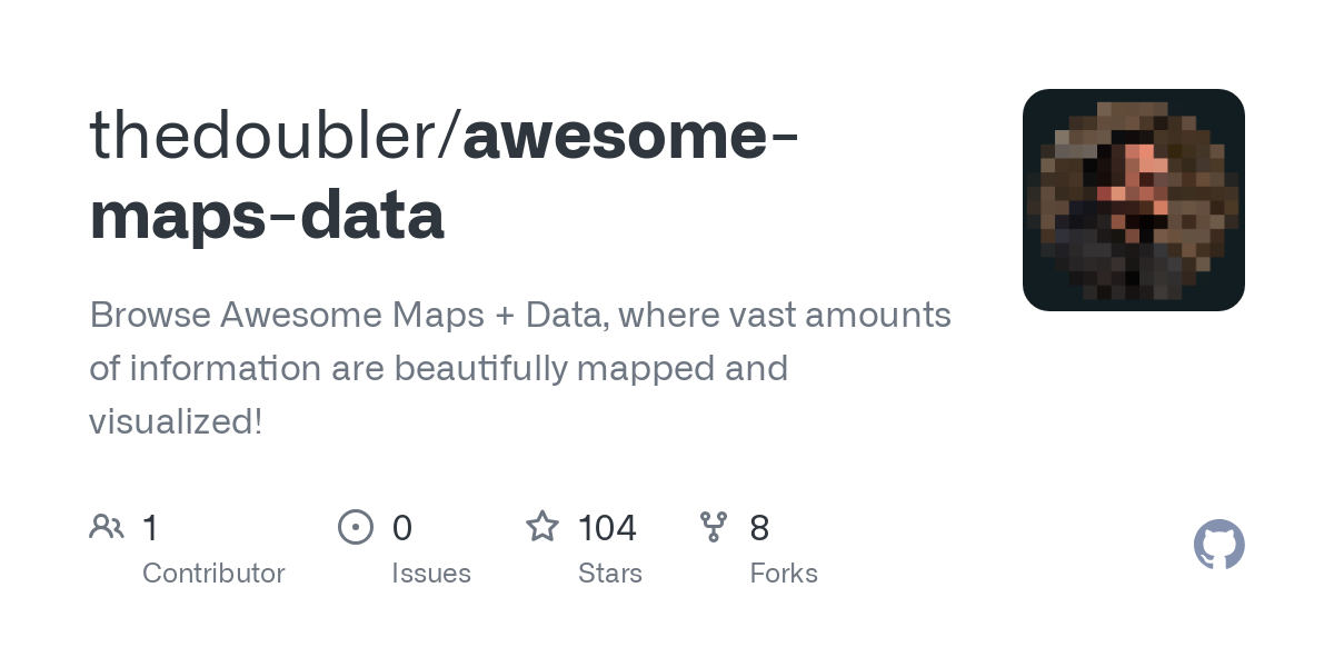 awesome maps data