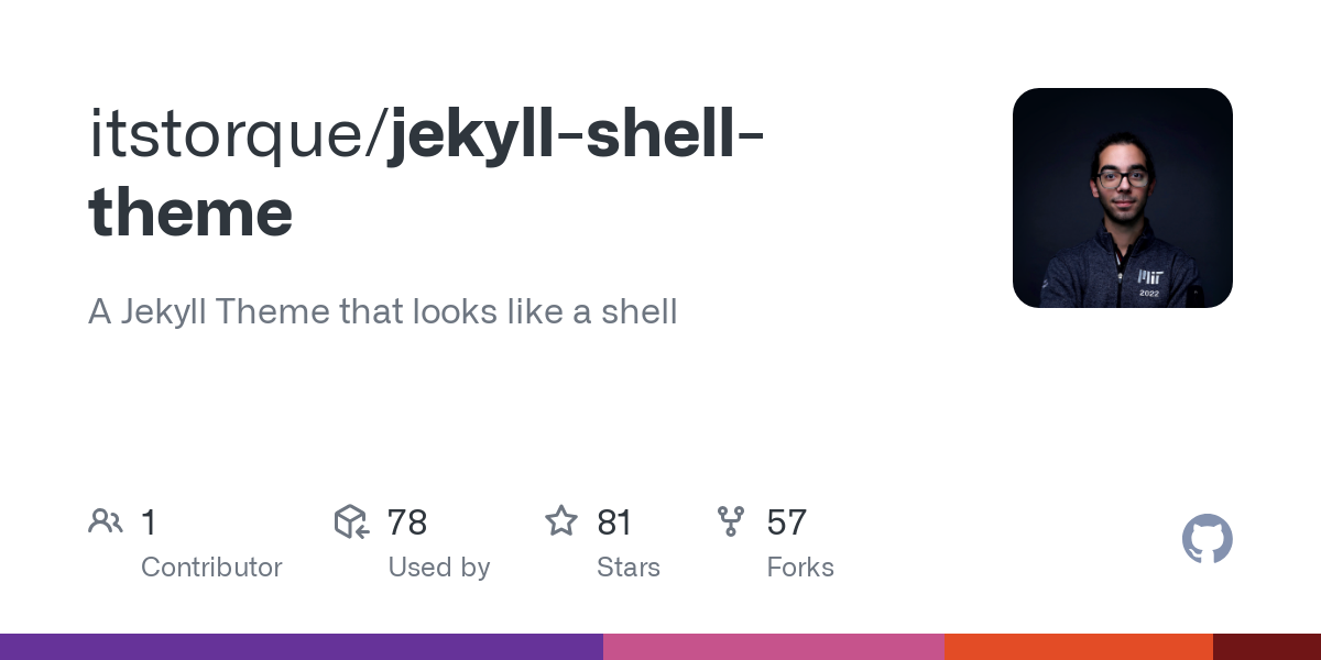 jekyll shell theme