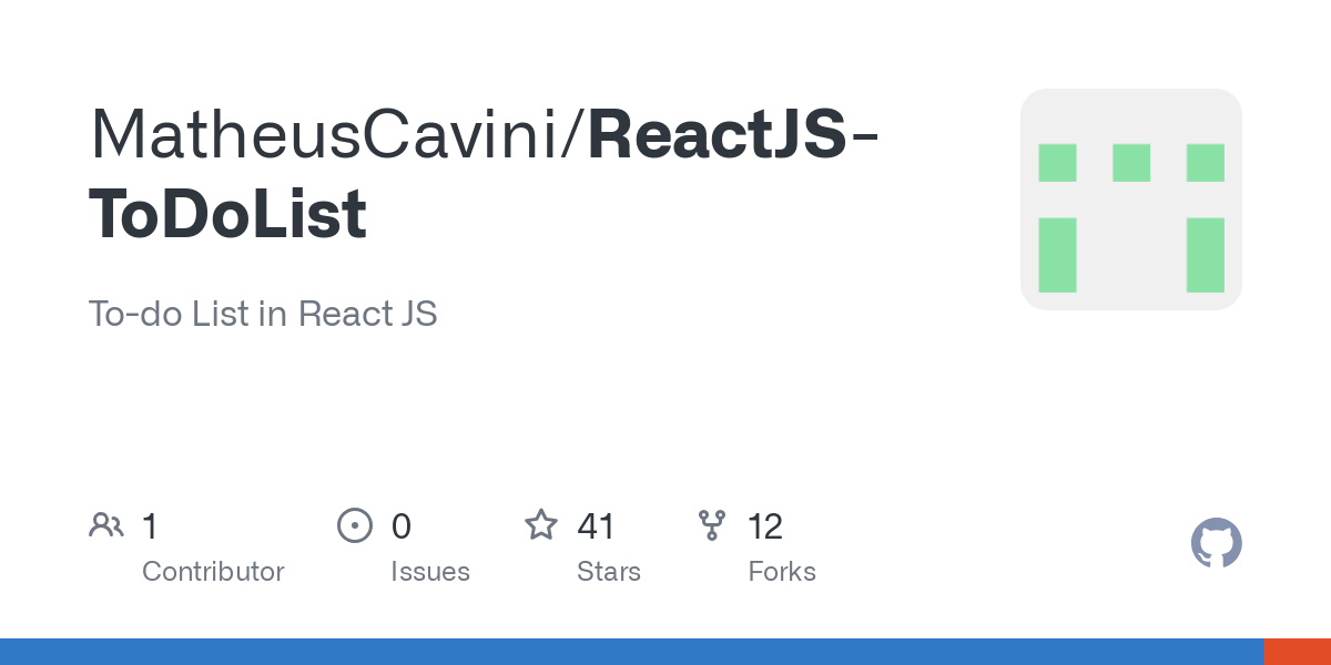 ReactJS ToDoList