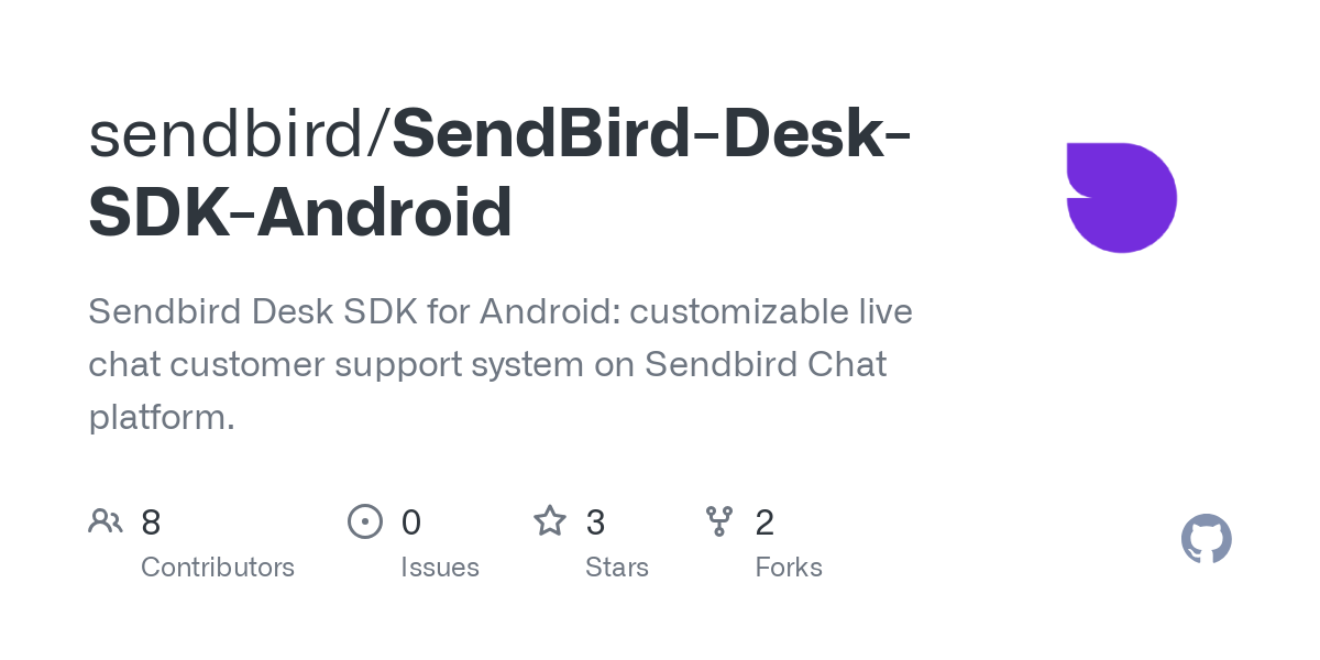 SendBird Desk SDK Android