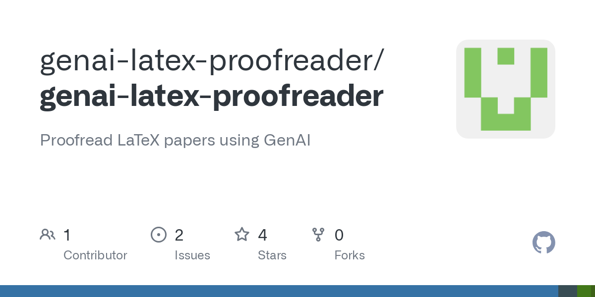 genai latex proofreader