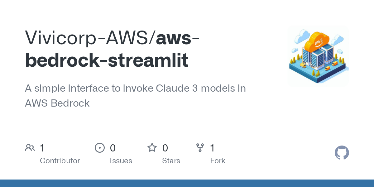 aws bedrock streamlit