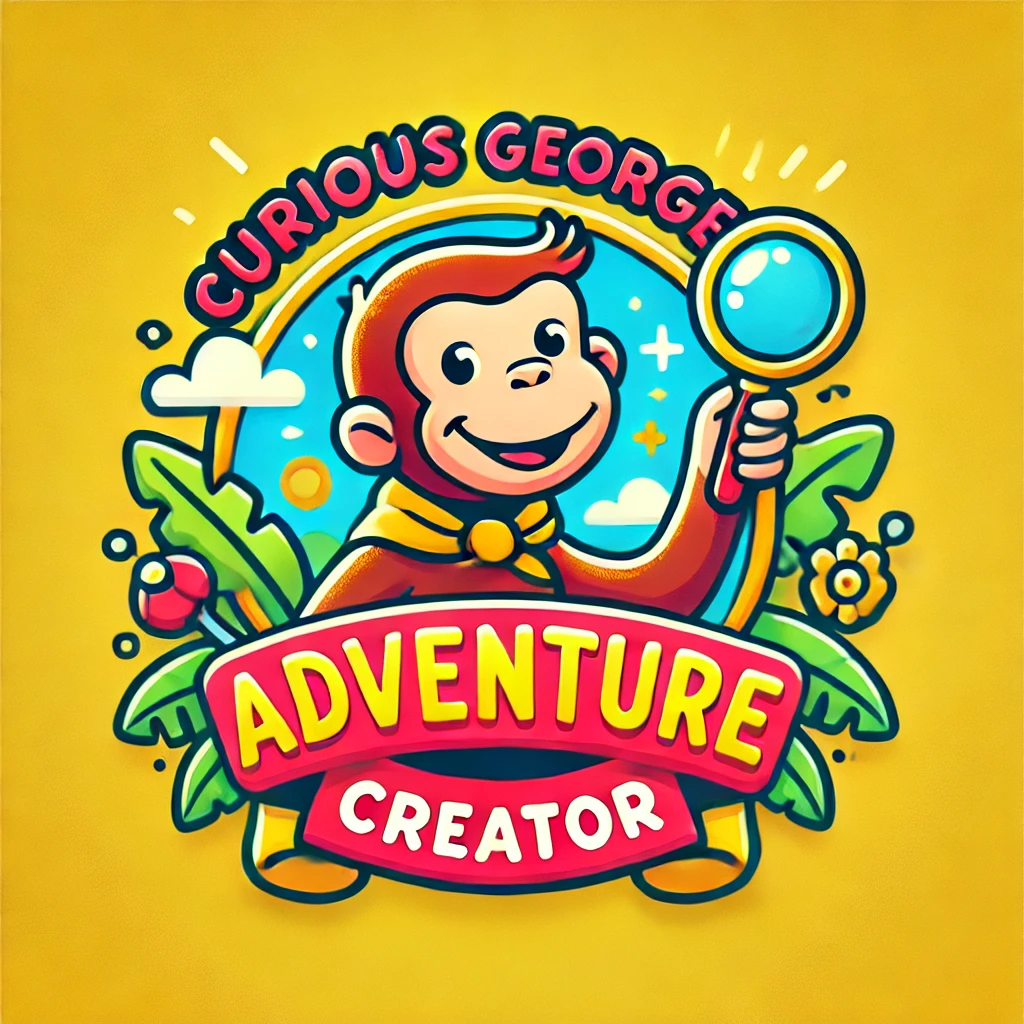 Curious George Adventure Creator Logo