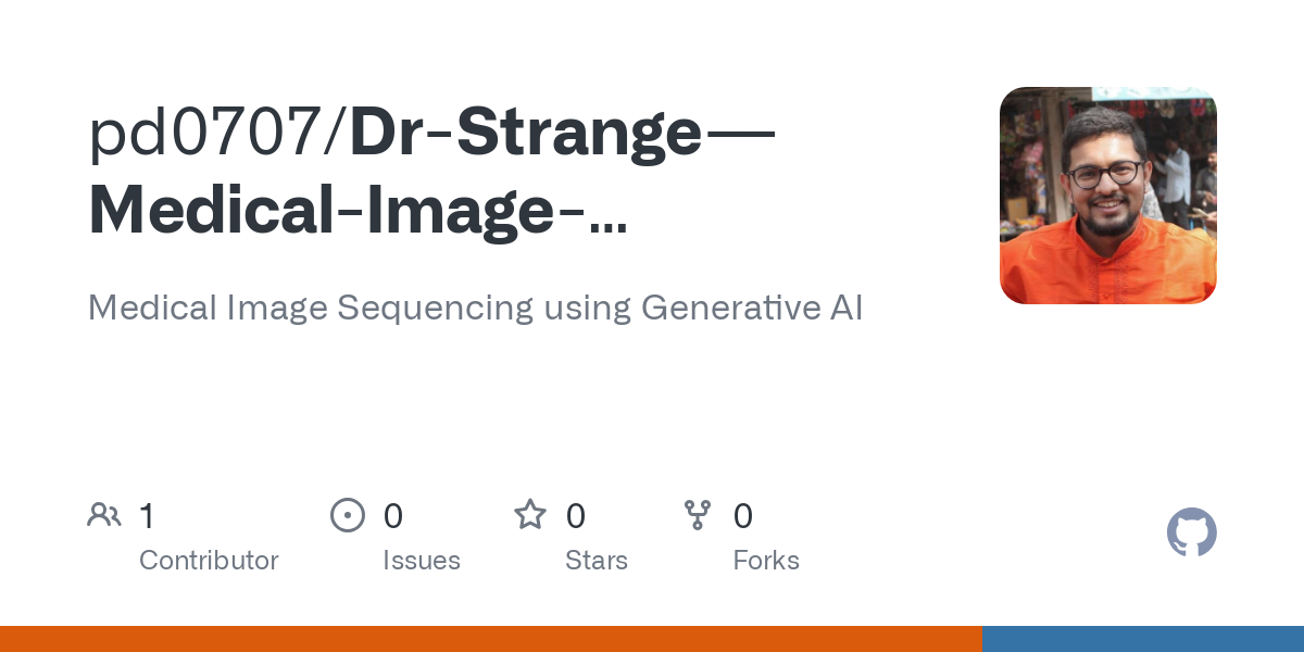 Dr Strange   Medical Image Sequencing using Gen AI