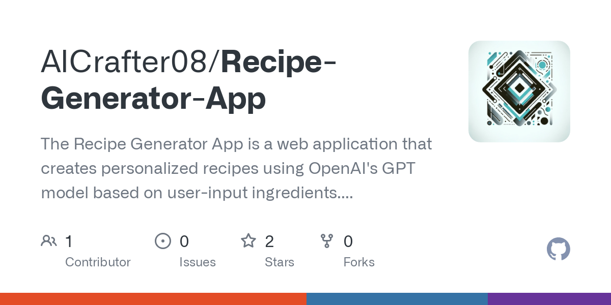 Recipe Generator App