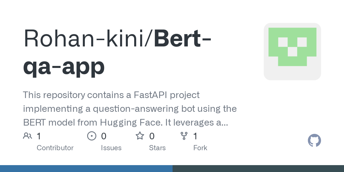 Bert qa app