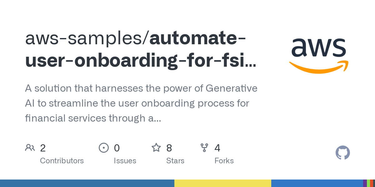 automate user onboarding for fsi with generative ai