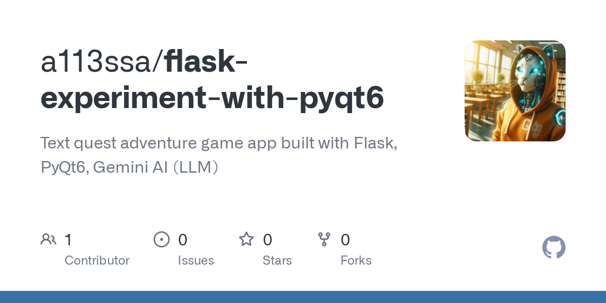 flask experiment with pyqt6