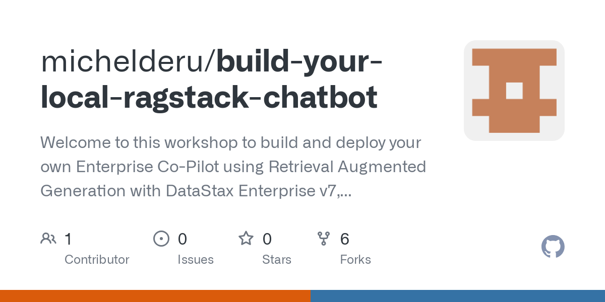 build your local ragstack chatbot