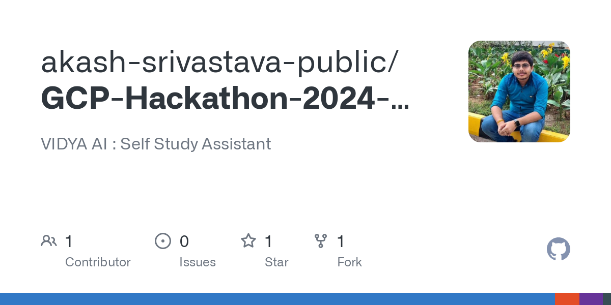 GCP Hackathon 2024 vidyaai